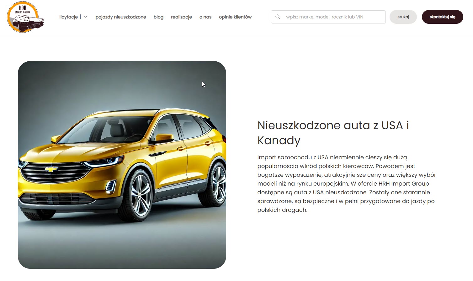 Auta z USA nieuszkodzone - realne oszczędności czy tylko marketingowa obietnica?