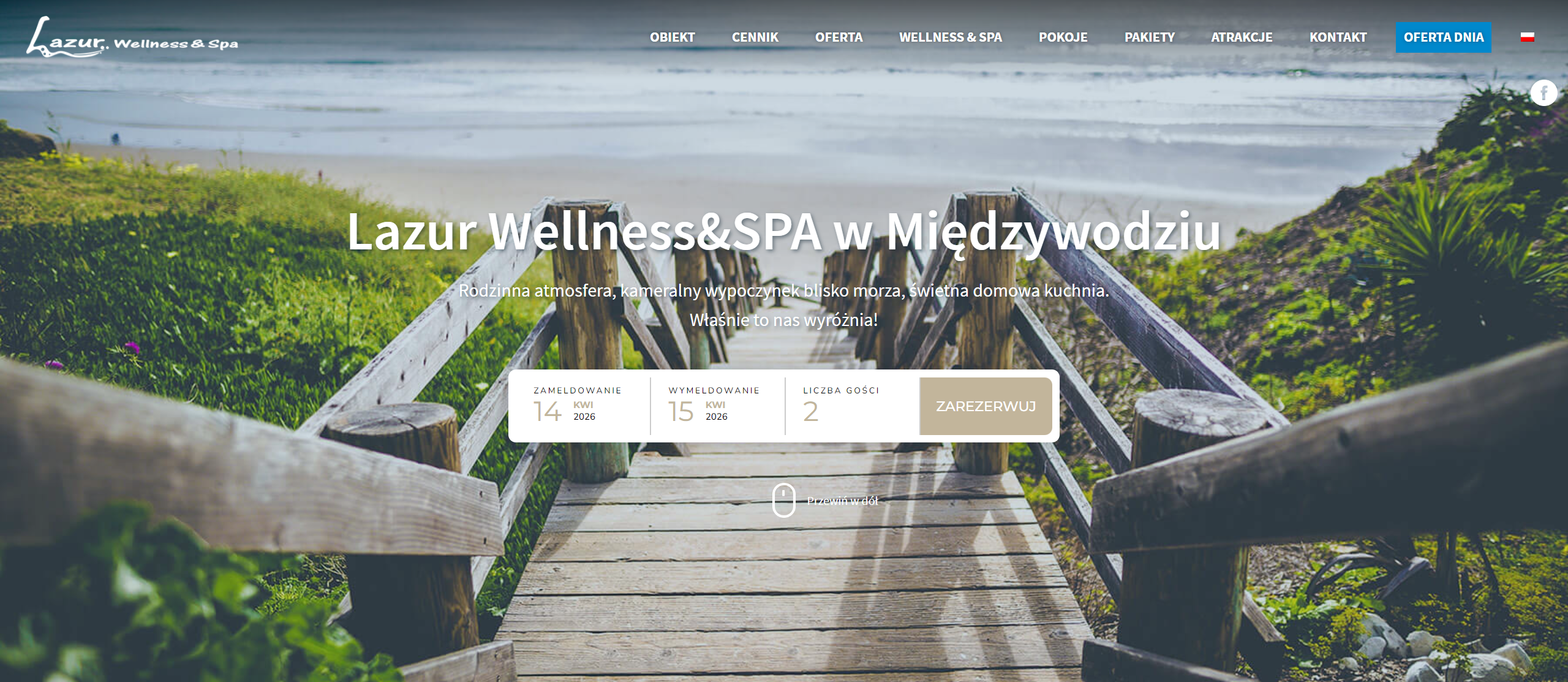 Dlaczego warto wybrać Międzywodzie na wakacje nad Bałtykiem?