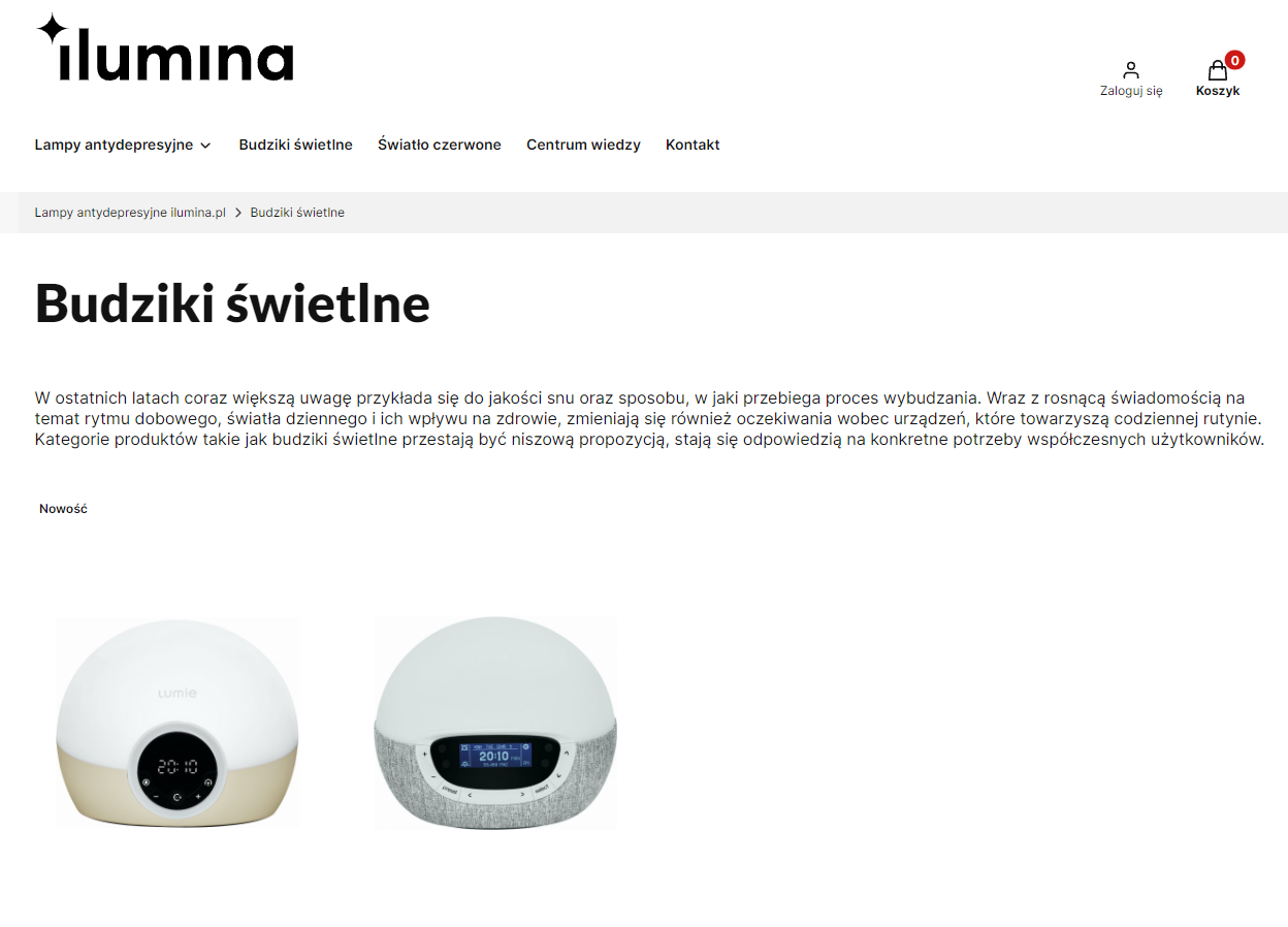 Budziki świetlne i lampy antydepresyjne - duet, który pomaga przetrwać jesień i zimę