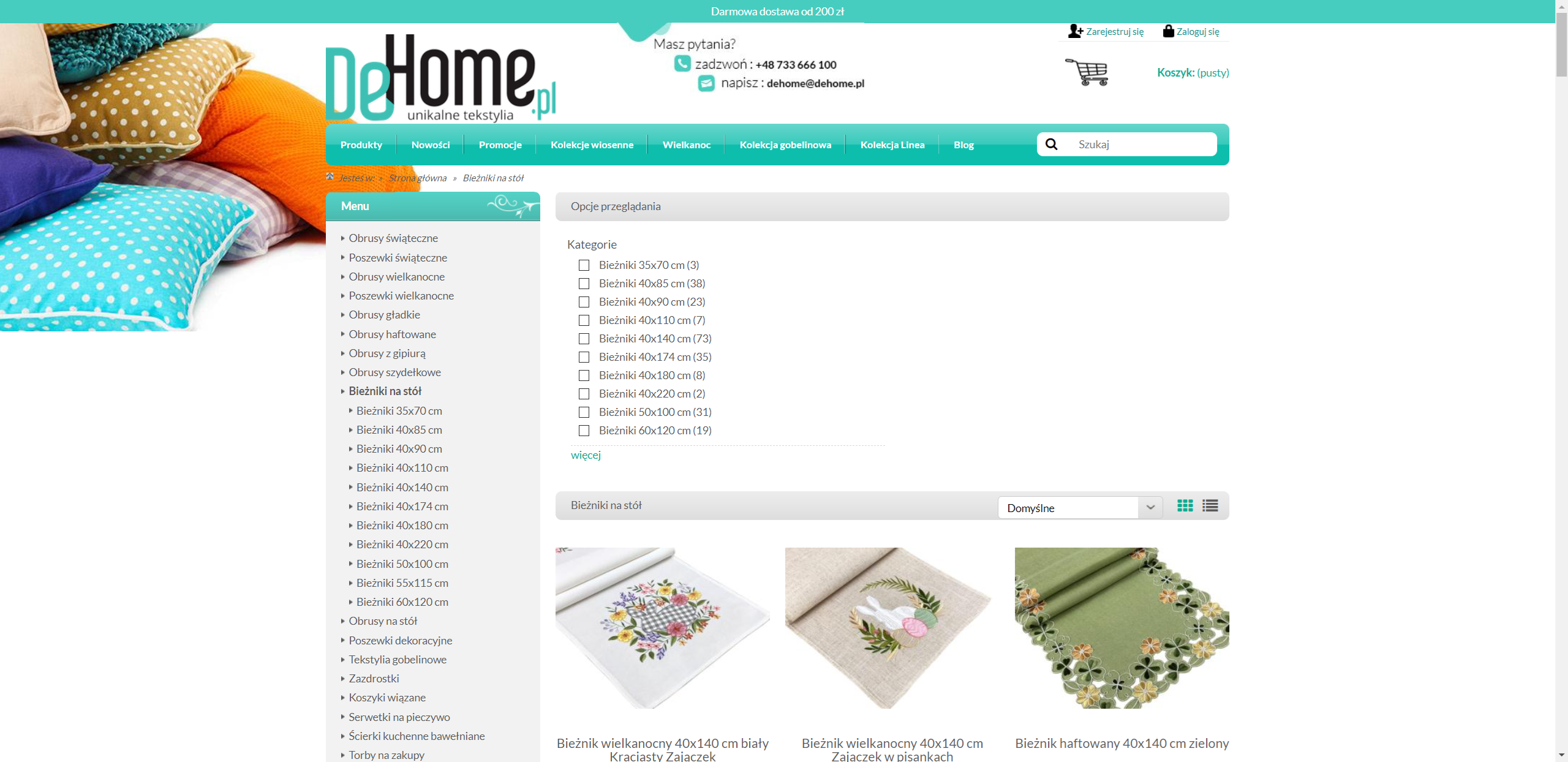 Bieżniki na stół jako uniwersalna dekoracja nie tylko na święta!