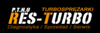 Logo RES-TURBO - regeneracja turbosprężarek
