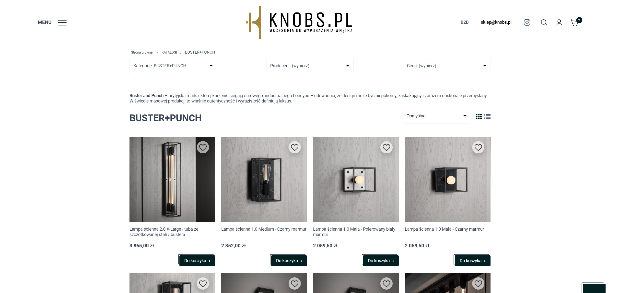 Buster Punch - industrialny luksus prosto z Londynu. Poznaj markę, która zmienia oblicze designu